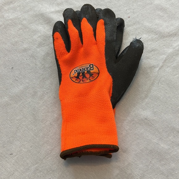 ⭐️ Buckhead Cold Weather Gear florescent Orange work gloves or play XL - Picture 3 of 17